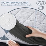 Topika Waterproof Orthopedic Pet Sofa Bed with Removable Cover for Big Dogs