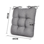 Topika Cotton Chair Cushions for Dining & Patio Chairs Soft Thick Seat Pads