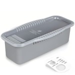 TopikaHome - Microwave Pasta Cooker with Strainer Lid and Cooking Guide