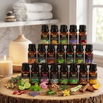 Topika - 20-Piece Plant Aromatherapy Fragrance Oils Gift Set, 10ml Bottles