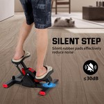 Topika Twist Stepper Machine with Resistance Bands, Mini Home Gym Stepper