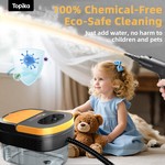 Topika Steam Cleaner Handheld Steamer for Home, 1600ml Tank, 3 Modes