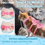 TopikaPet - Adjustable Cat Harness and Leash Set for Walking, Anti-Escape