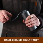 Topika - Coffee Hand Grinder Manual Burr, Portable Travel Espresso Mill