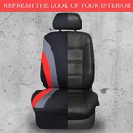 Topika - Universal Car Seat Covers Set, Airbag Compatible, Quick Setup