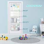Topika Stuffed Animal Storage Over Door Hanging Organiser with Mesh Pockets