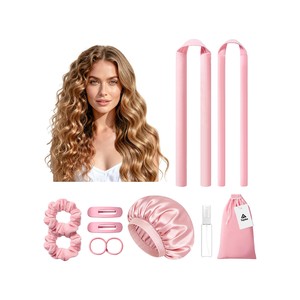 Topika Heatless Curls Overnight Soft Heatless Curlers Set 2 Pieces
