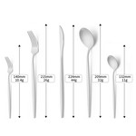 Cutlery Flatware Utensils Set for Weddings - 30 Piece