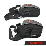 Motocentric Expandable Motorcycle Leg Bag Thigh Bag Waterproof Waist Bag