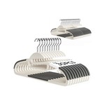 Topika - Plastic Hangers For Clothes, Non-Slip Adult Hangers 30/50 Pack