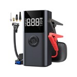 Topika 4-In-1 Battery Starter, Car Battery Jump Starter With Air Compressor