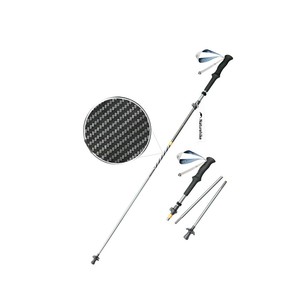 Naturehike Trekking Poles, 5 Sections Telescopic Hiking & Walking Sticks
