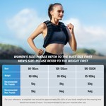 Topika Weighted Running Vest for Men/Women with Pockets-10KG