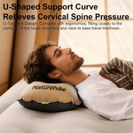 Naturehike Inflatable Pillow, Sponge-Filled Pillows for Camping Travel