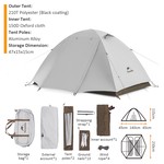 Naturehike - Camping Tent 2 Person, Lightweight Waterproof Hiking Tent