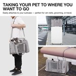 TopikaPet - Soft-Sided Pet Carrier Bag for Travel & Home Use, Cat Carrier