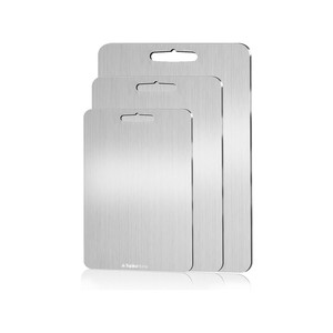 Topika 100% Titanium Cutting Board Set of 3,Food-Grade Chopping Board