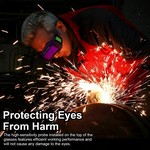 Topika Solar Auto Darkening Welding Glasses Eye Welder Helmet Eyes Goggle