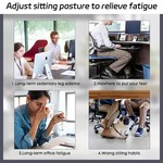 Topika - Rocking Foot Rest, Footrest Panel with Foot Massage Function