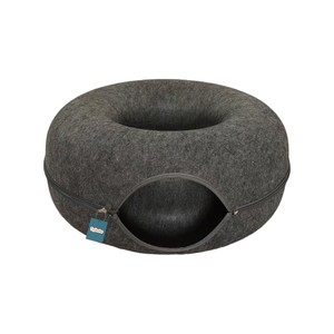 TopikaPet - Cosy Cat Tunnel Bed for Indoor Cats, Detachable & Washable