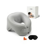 Topika - Memory Foam Travel Neck Pillow with Removable Washable Cover