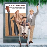 Topika - Shoe Horn Long Handled Metal ShoeHorn Set for Home and Travel Use