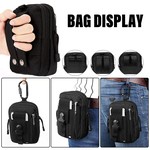 Topika - Tactical Battle Belt Set with Molle Pouch & Quick Release Buckle