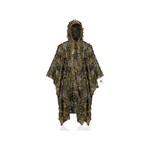 Topika Ghillie Poncho Camo Hunting Suit, 3D Leafy Camouflage Hooded Cape