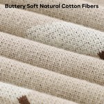 Topika Baby Swaddle Blanket Cotton Knit for Newborns & Infants