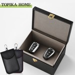 Topika Faraday Key Fob Protector Set Faraday Pouch and Box for Car Keys