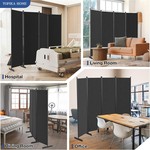 Topika - Partition Room Dividers,Folding Privacy Screens & Panel for Home