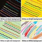 ZEYAR- Dual Tip Marker Pens,Water-based Art Marker Set
