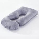 Topika Pregnancy Pillows for Sleeping U-Shaped Full Body Pillow with Cover