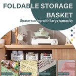 Topika 2.8L Collapsible Storage Crates Multi-Purpose Plastic Baskets