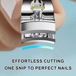 Topika - Nail Clippers Set, 10pcs Stainless Steel Large Nail Clippers Kit