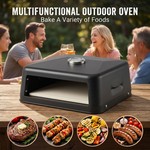 Topika Portable Pizza Oven Grill, Multifunctional Outdoor Pizza Maker