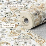 Topika Floor Rug for Living Room decoration, Washable, Non-Slip, Bohemian
