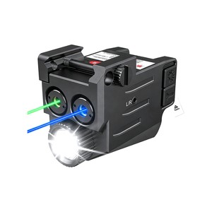 Topika Dual Blue Green Laser Sight & 600 LM Rechargeable Light