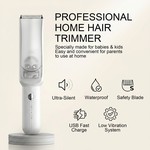 Topika Baby Hair Clippers Set Quiet Vacuum Waterproof Trimmer