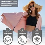 Topika - Quick Dry Microfiber Towel 180x80cm Super Absorbent All-Season Use