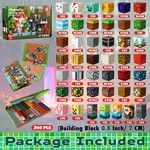 Topika 300 Piece Magnetic Blocks for Kids,Portal Theme Magnetic Cubes