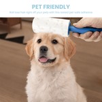 Topika Lint Roller Refills Pet Hair Removal Roller 120x6Sheets 2 handles