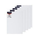 VSelect A4 Cotton Canvas Panels for Painting - 20x30cm (5 Pack)