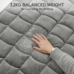 Topika - Weighted Lap Blanket, Thick Warm Winter Throw, 61 X 74cm