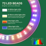 Topika Grow Lights For Indoor Plants Plant Grow Lights Indoor Full Spectrum