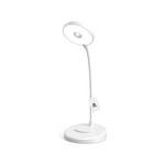 Topika - Rechargeable Desk Lamp With Phone Holder, Touch Dimmable LED Lamp