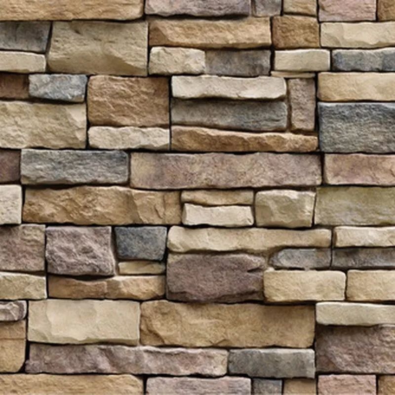 Brown Vinyl Home Decor Brick Wallpaper Self Adhesive Brown Vinyl Home Decor Brick Wallpaper Self Adhesive