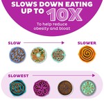 Topika Pets Slow Feeder Dog Bowl, Anti-Choke Design, Dog Slow Feeder