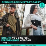 Topika Tactical Belly Band Holster, Concealed Carry Waist Belt, Breathable