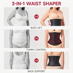 Topika 25 Steel Boned Latex Waist Trainer Corset for a Sleeker Look